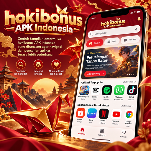 hokibonus APK dan pengelompokan aplikasi dalam folder: Apa yang Perlu Disiapkan?